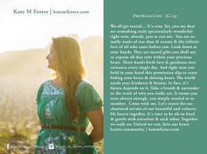 Kate M Foster | Permission Slip