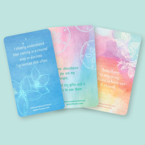 Order ~ An Invitation to Trust ~ Daily Guidance Oracle Cards - Image 3