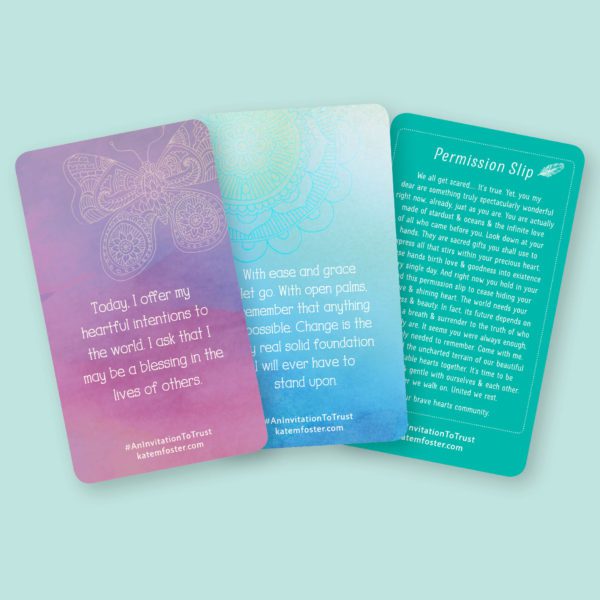 Order ~ An Invitation to Trust ~ Daily Guidance Oracle Cards - Image 4