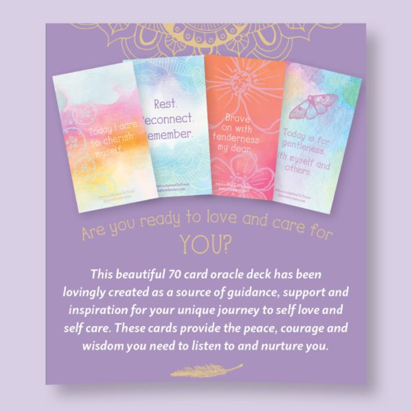 10X Wholesale Copies ~ An Invitation to Trust ~ Self Love and Self Care Oracle Cards - Image 2
