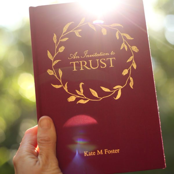10X wholesale copies of ~ An Invitation to Trust ~ Gold Gilded Linen Bound Hard Cover Book