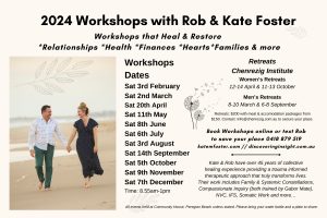 Workshop Dates 2024